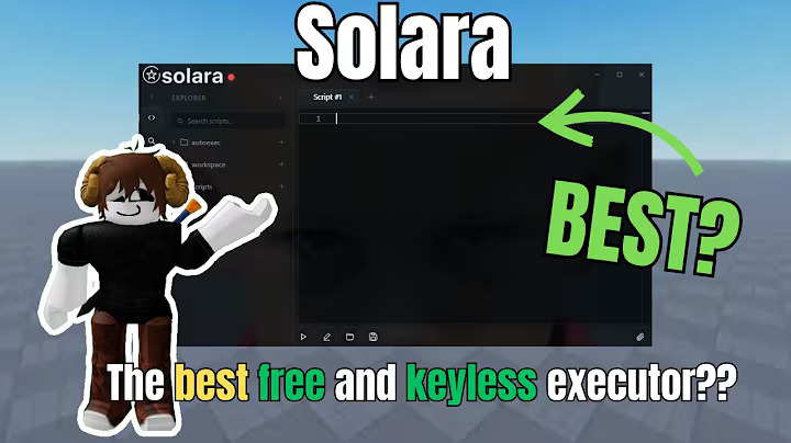Video thumbnail: Solara, free and keyless Roblox executor.